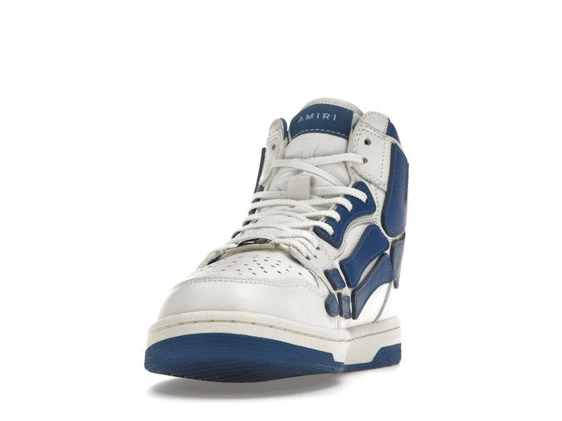 AMIRI Skel Panelled High Top White Blue