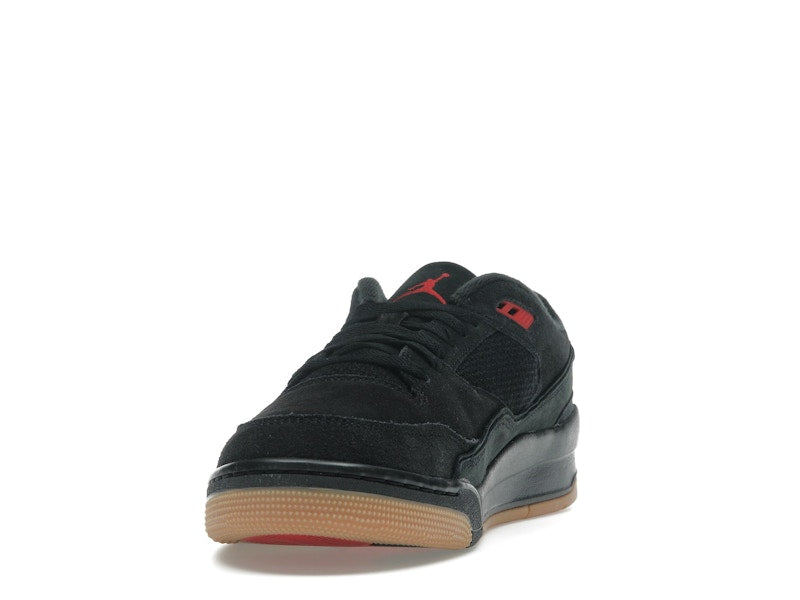 Jordan Flight Court Black Red