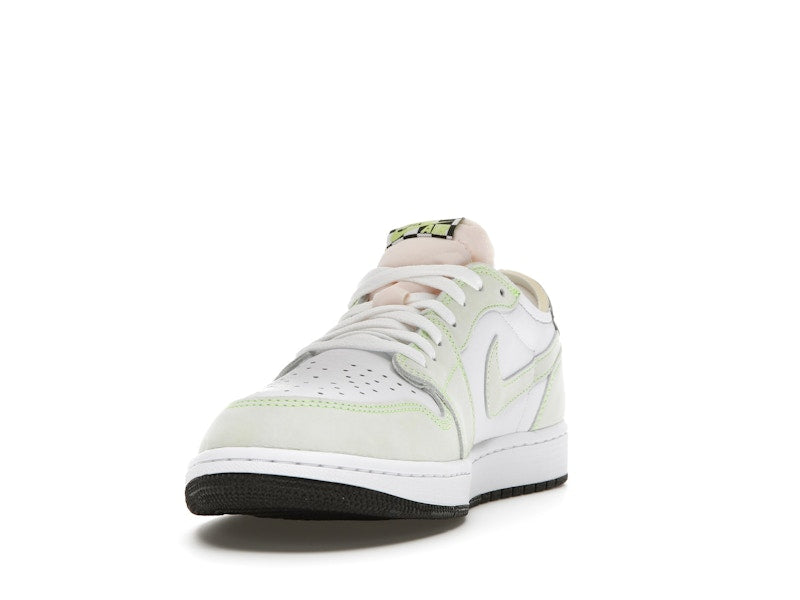 Jordan 1 Retro Low White Ghost Green Black