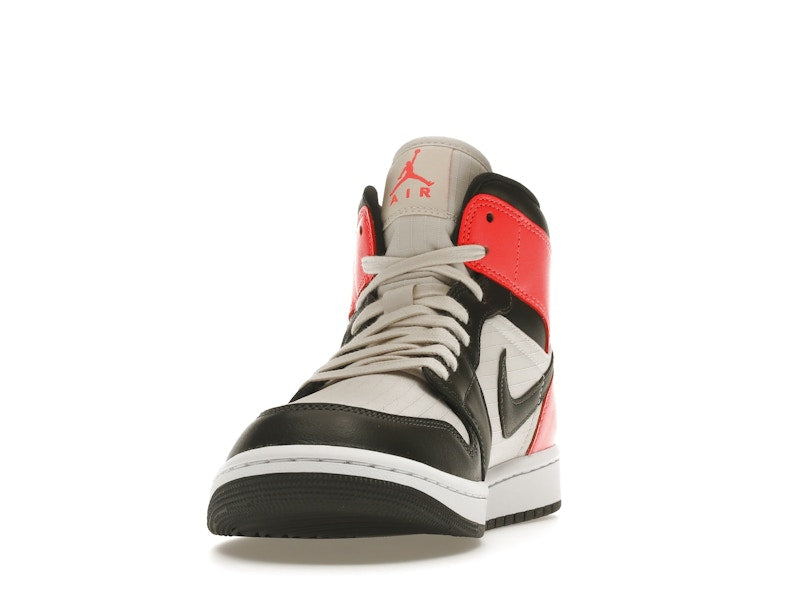Jordan 1 Mid Newsprint Light Orewood Brown (Women's)