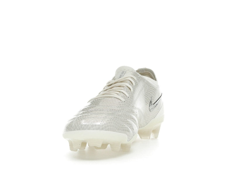 Nike Tiempo Legend 10 Elite Luxe FG Montebelluna Leather White Snakeskin