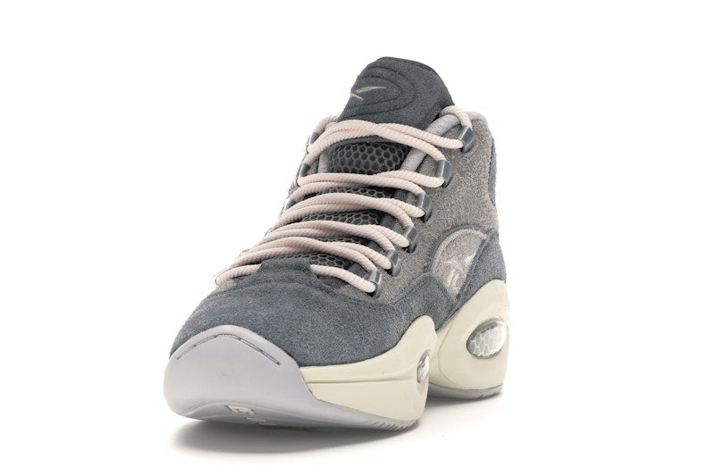 Reebok Question Mid Grey Suede