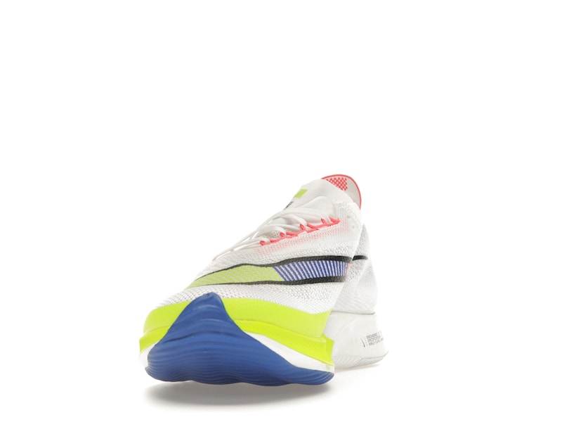 Nike ZoomX Streakfly Premium White Volt Racer Blue