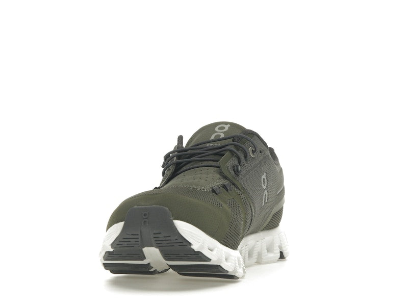 On Running Cloud 5 Olive Green White