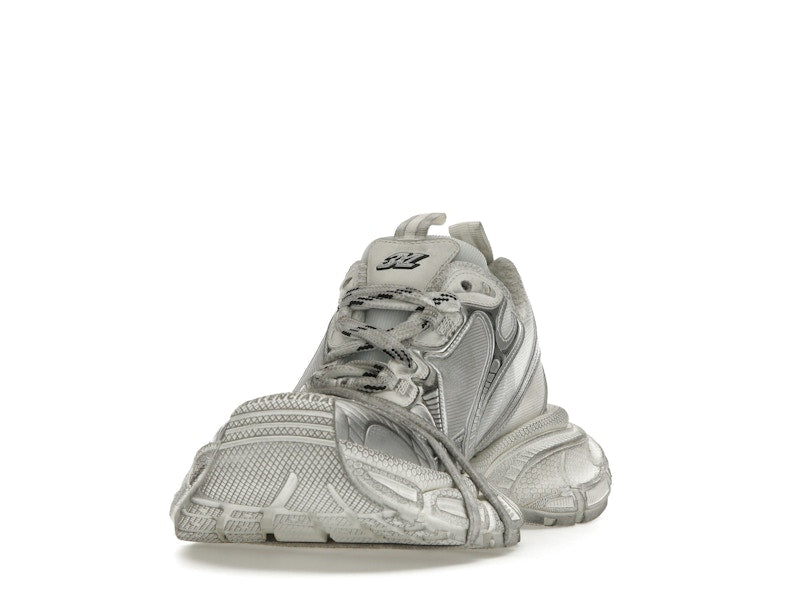 Balenciaga 3XL White Silver Summer Mesh