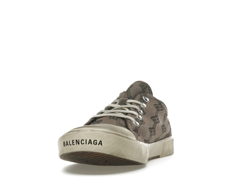 Balenciaga Paris Low 'BB Monogram Dark Mink Grey