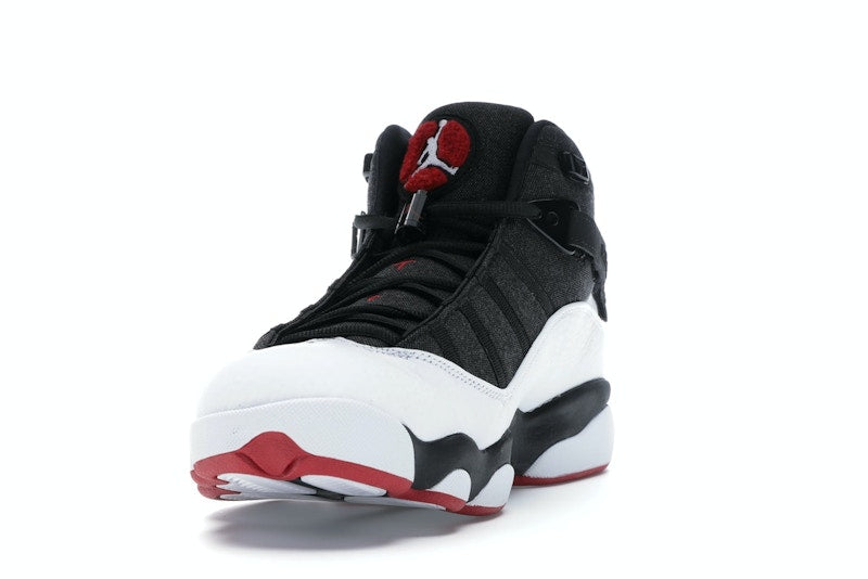 Jordan 6 Rings Black White Gym Red