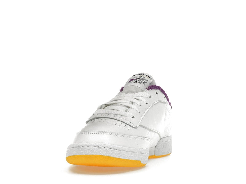 Reebok Club C 85 Eric Emanuel White Purple Yellow
