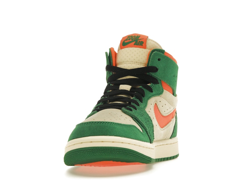 Jordan 1 High Zoom Air CMFT 2 Pine Green Orange Blaze (Women's)