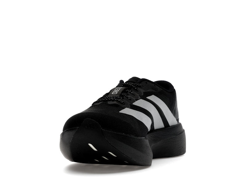 adidas Adizero Evo SL Black Silver Metallic Signal Green