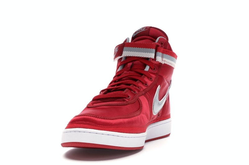 Nike Vandal High Supreme University Red Metallic Silver