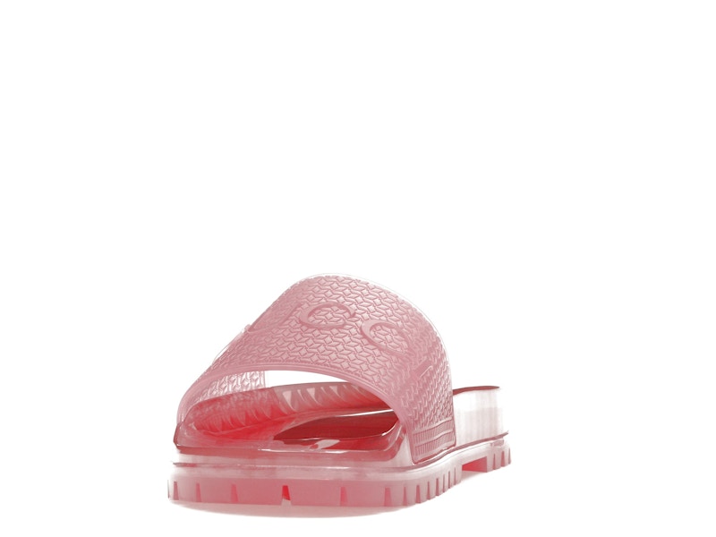 adidas x Gucci Adilette Slide Transparent Pink (Women's)