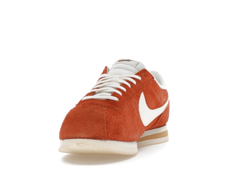 Nike Cortez SE Suede Dark Russet Flax Muslin Sail