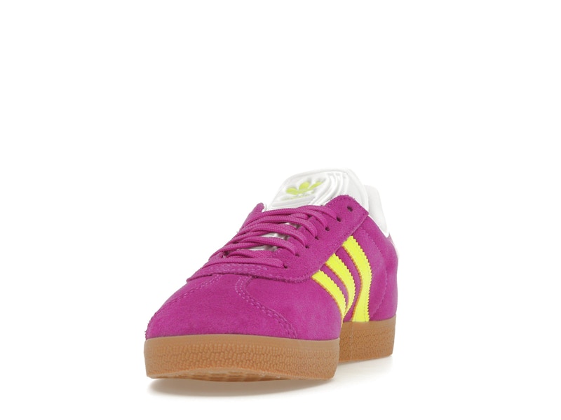 adidas Gazelle Purple Burst Solar Yellow (Women's)