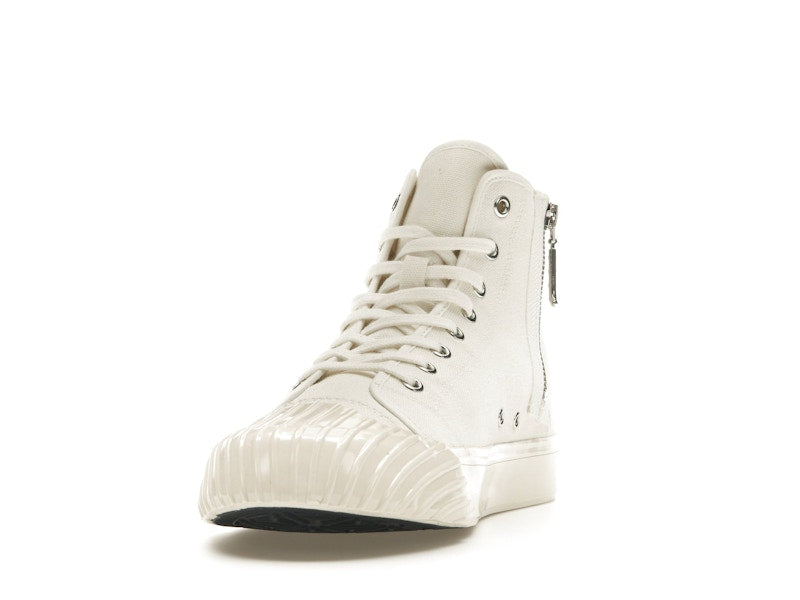 Kenzo School High Top Trainers Tiger Sole Off White