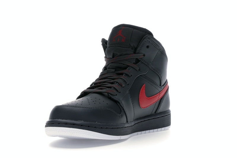 Jordan 1 Retro Mid Anthracite Gym Red