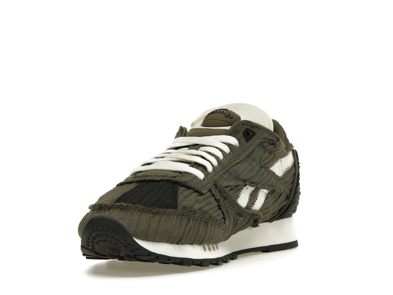 Reebok Classic Leather Pump Market Army Green