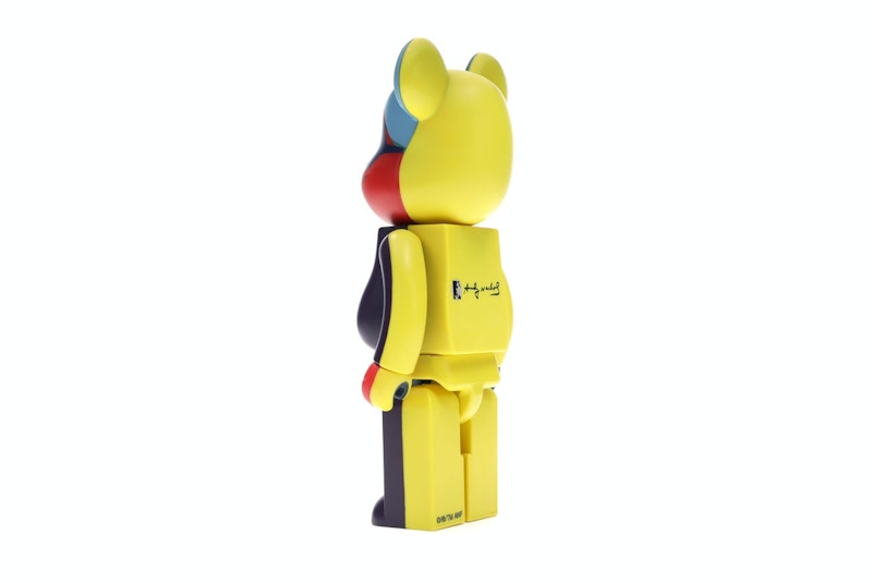 Bearbrick Andy Warhol Silk Screen Ver. 400% Multi