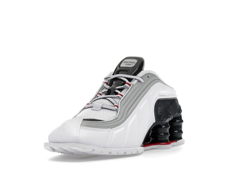 Nike Shox MR4 Mule Martine Rose Metallic Platinum Varsity Red (Women's)