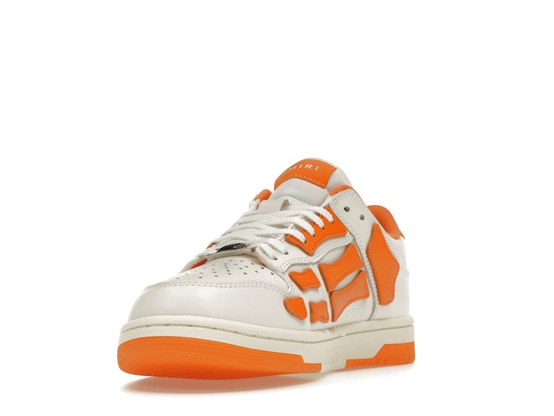 AMIRI Skel Top Low White Orange