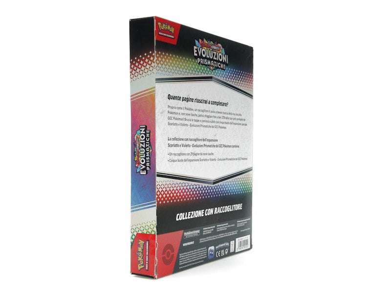 Pokémon Scarlet & Violet Prismastic Evolution Binder Collection (Italian)