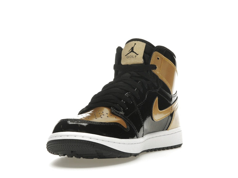 Jordan 1 Retro High Golf Patent Gold Toe