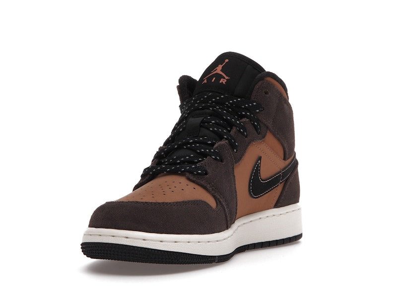 Jordan 1 Mid SE Dark Chocolate (GS)