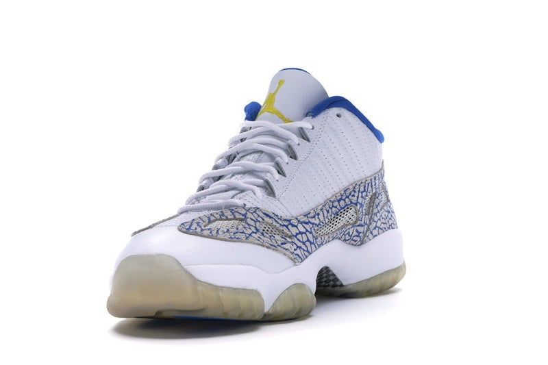 Jordan 11 Retro Low IE White Argon Blue