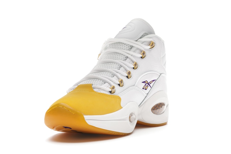 Reebok Question Mid Yellow Toe