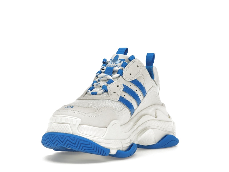 Balenciaga x adidas Triple S White Blue (Women's)