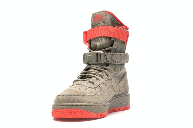 Nike Sf Af1 Khaki Khaki-Rush Coral