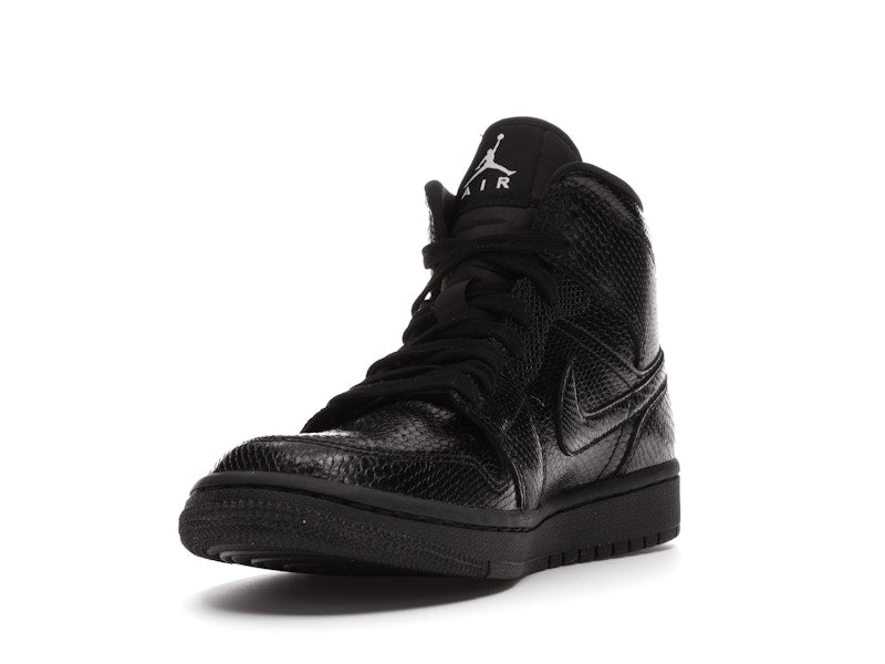 Jordan 1 Mid Black Snakeskin (Women's)
