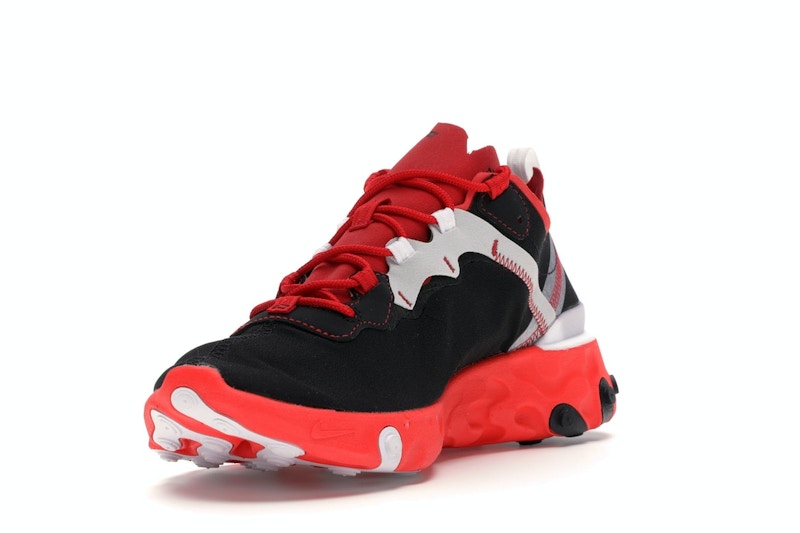 Nike React Element 55 Black White Red Orbit