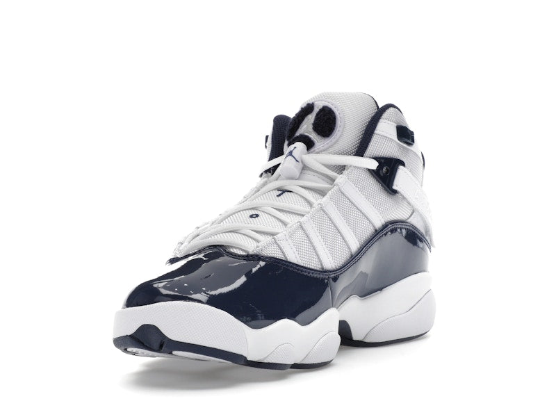 Jordan 6 Rings White Midnight Navy