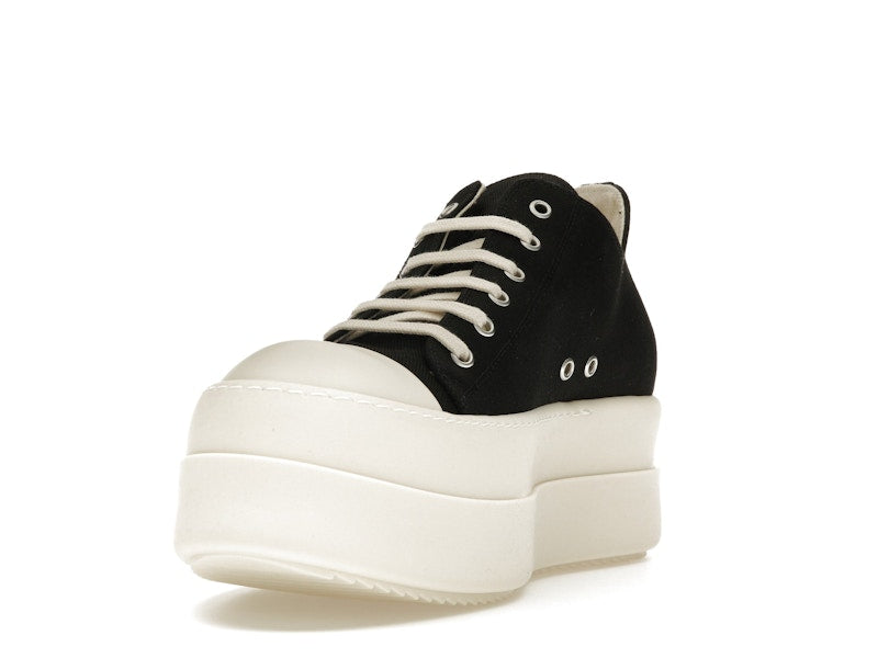 Rick Owens DRKSHDW Double Bumper Low Black Milk