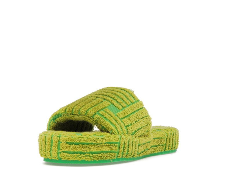 Bottega Veneta Resort Geometric Sandal Parakeet Kiwi