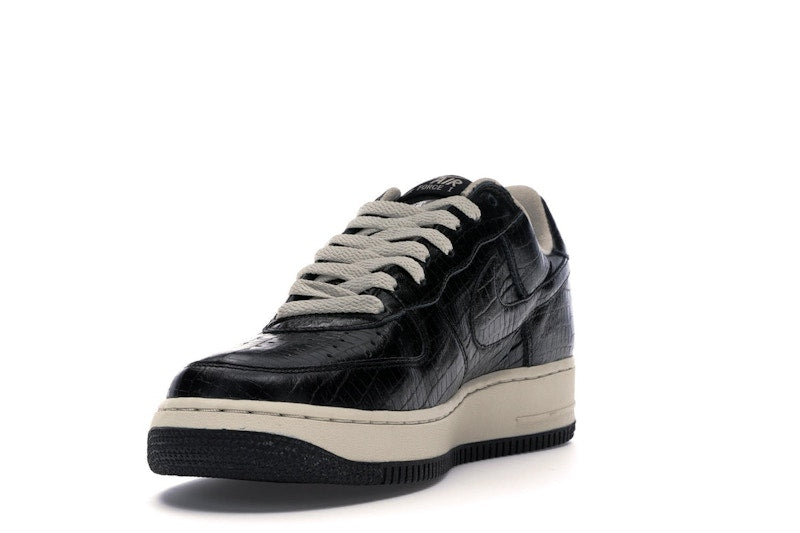Nike Air Force 1 Low HTM 2 Black Croc