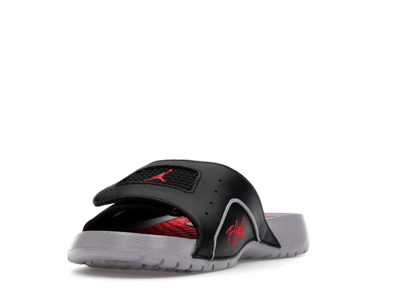 Jordan Hydro 4 Retro Black Cement Grey Fire Red (GS)