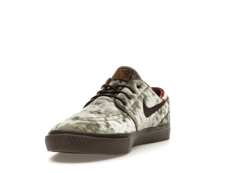 Nike SB Zoom Janoski OG+ SE Medium Olive Baroque Brown Dark Team Red Velvet Brown