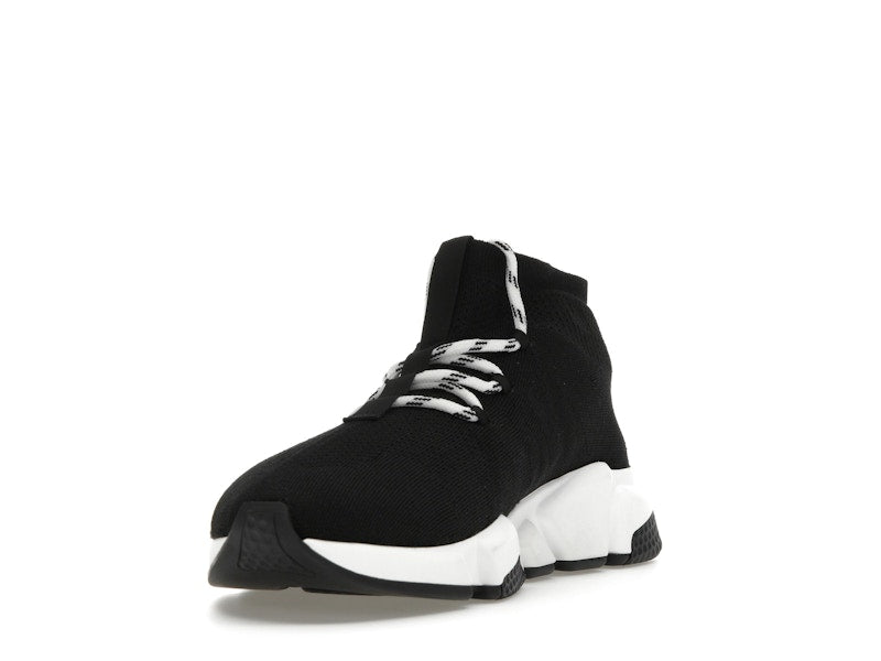 Balenciaga Speed Lace Up Black White (Women's)