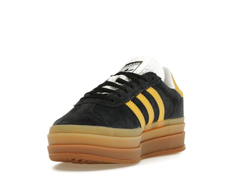 adidas Gazelle Bold Black Bold Gold (Women's)