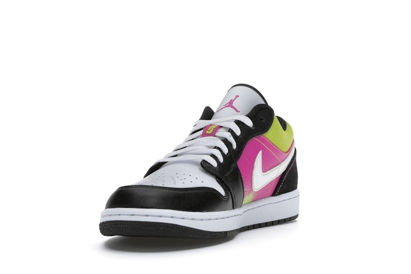 Jordan 1 Low Black Active Fuchsia Cyber