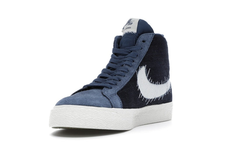 Nike SB Zoom Blazer Mid Sashiko Mystic Navy
