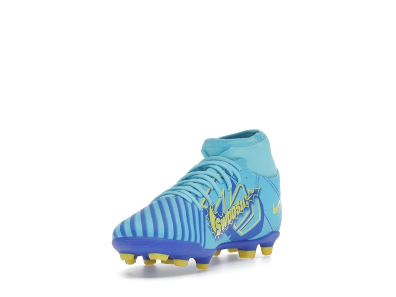 Nike Mercurial Superfly 9 Club KM FG/MG Baltic Blue White (GS)