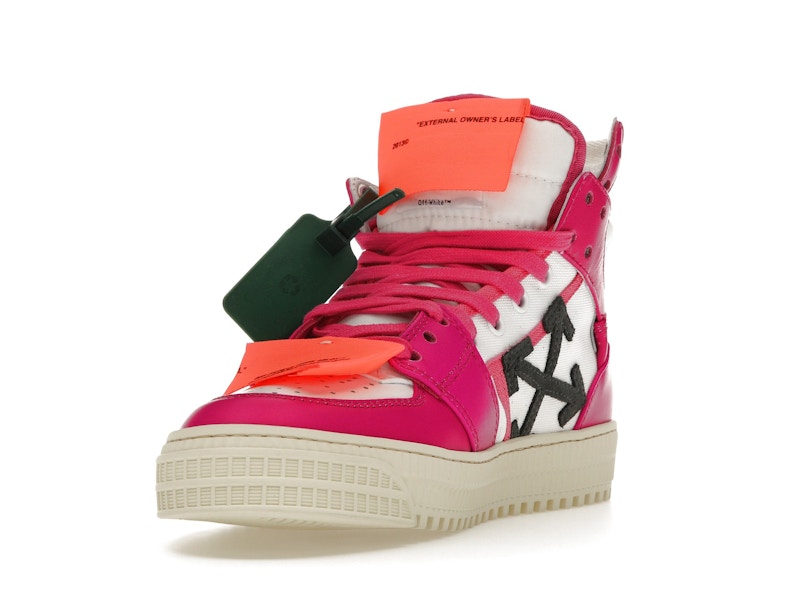OFF-WHITE Off Court 3.0 Leather White Fuchsia (Women's)