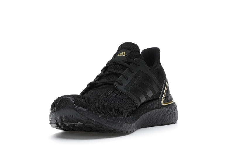adidas Ultra Boost 20 Core Black Gold Metallic
