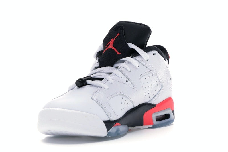 Jordan 6 Retro Low White Infrared 23 Black (GS)