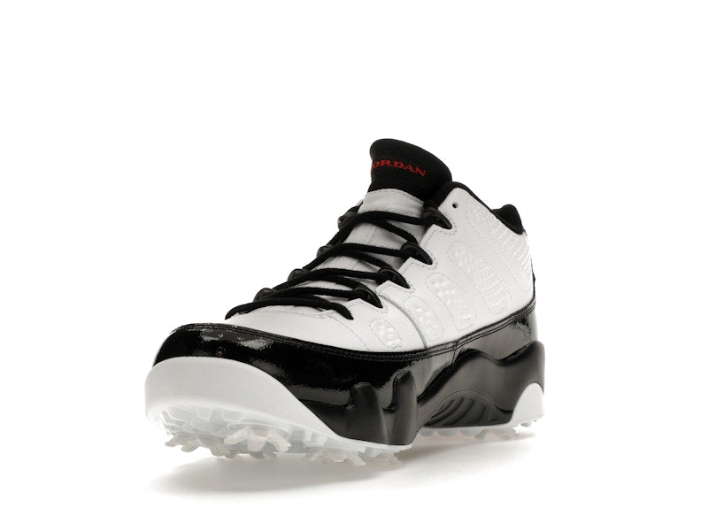 Jordan 9 Retro Low Golf White Black True Red