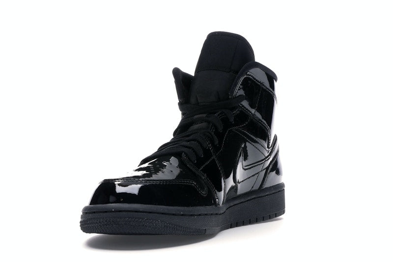 Jordan 1 Mid SE Triple Black Patent (Women's)