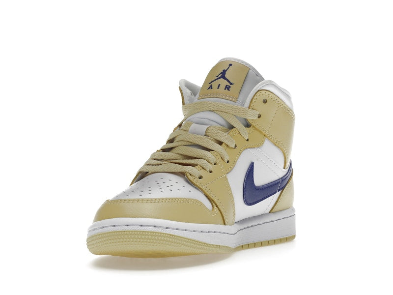 Jordan 1 Mid Lemon Wash Lapis (Women's)